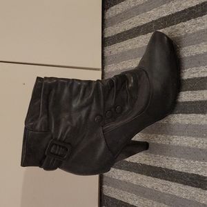 Black booties